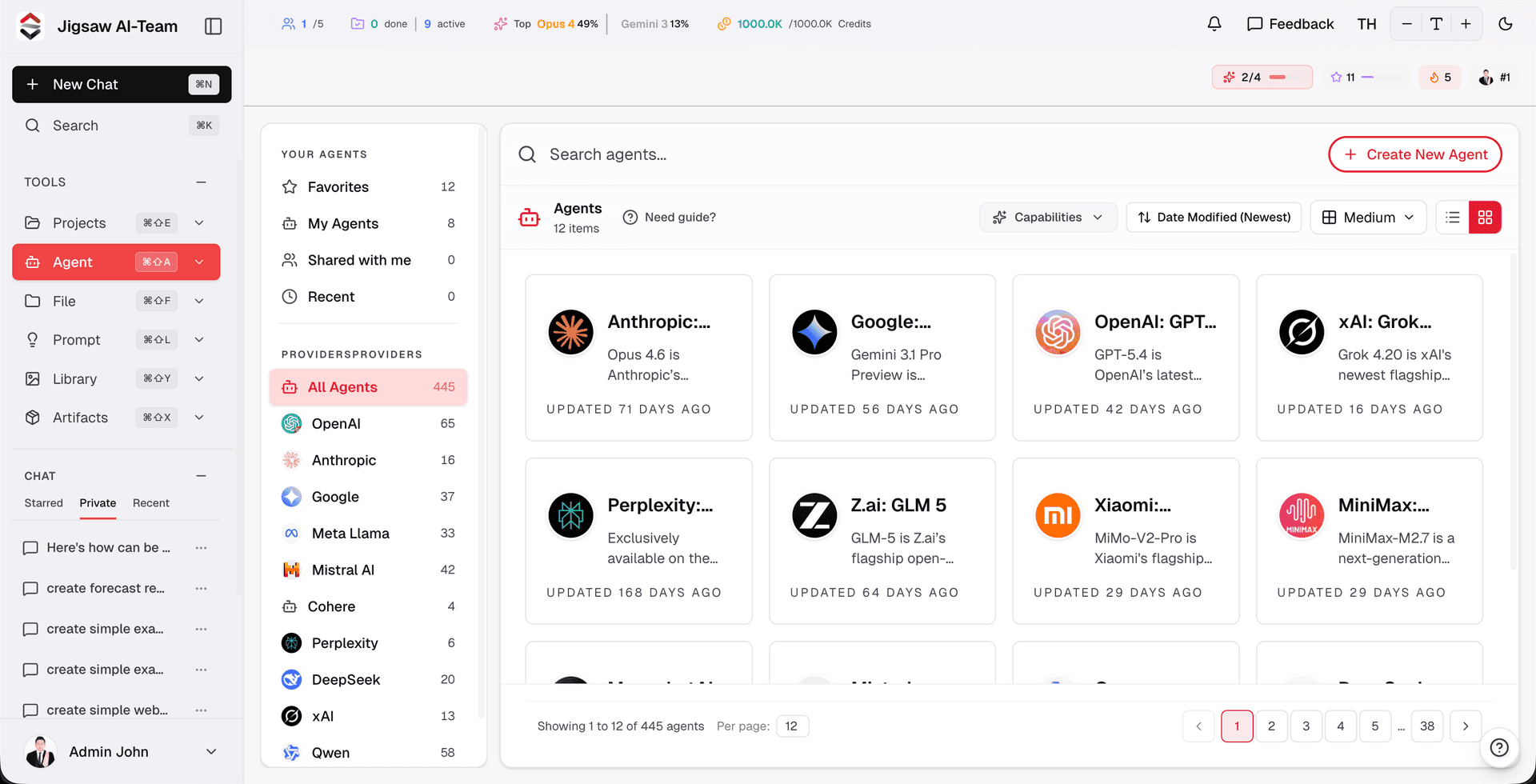 AI Agents & Automation screenshot