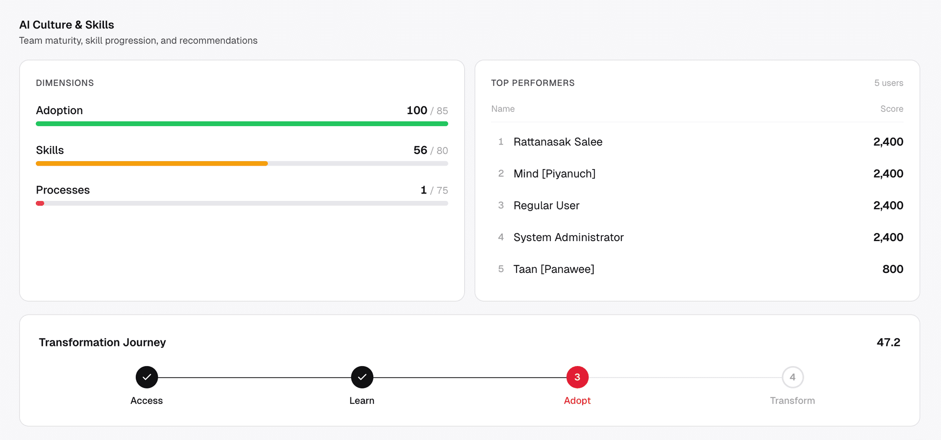 AI Culture Score screenshot